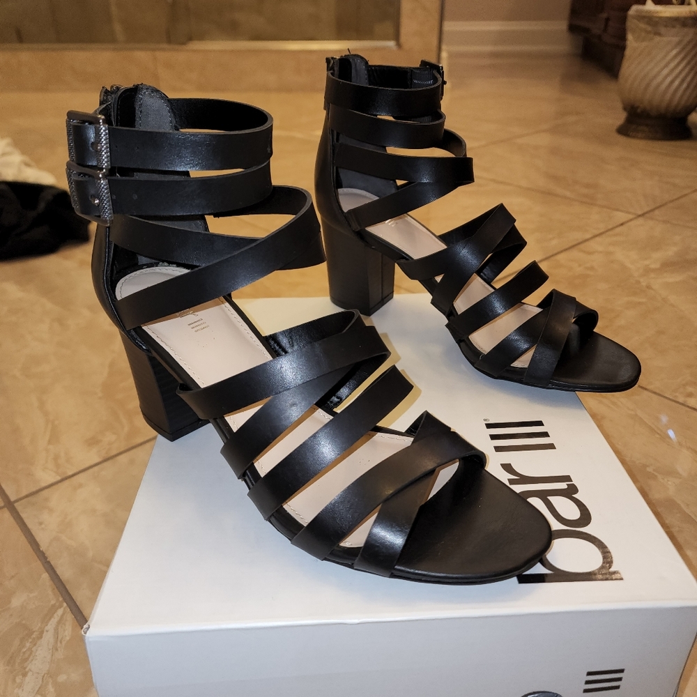Kosta Strappy Heels Bar III